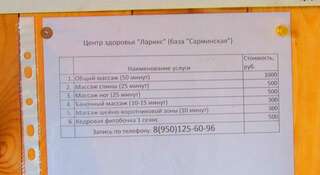 Гостевой дом Турбаза Сарминская Сарма Номер "Стандарт"-53